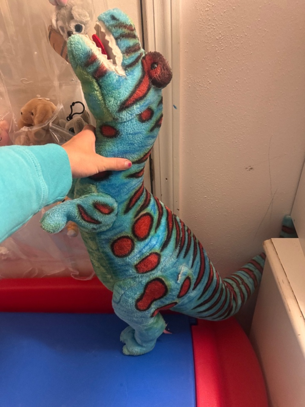 Melissa and Doug dinosaur 3 ft tall